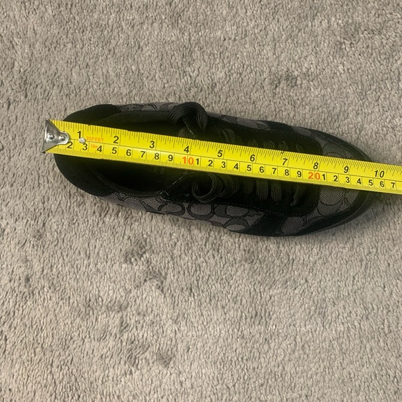 Black Coach C logo Mason Sneaker. See description for size information. - Picture 13 of 13